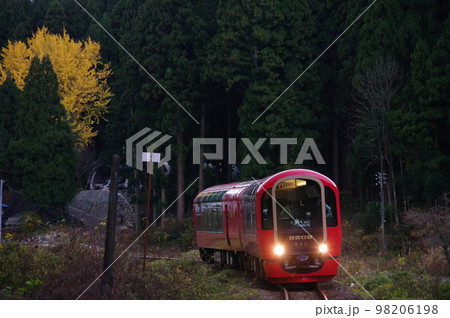 大糸線全線開通65周年記念乗入れ リゾート雪月花 いちょう 98206198