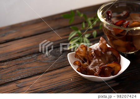 国産の乾燥きくらげ（木耳）きくらげ 98207424