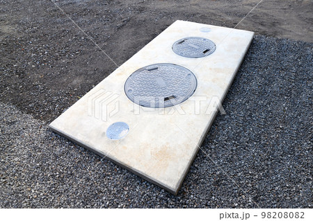 建設現場の浄化槽 建設現場の浄化槽 98208082