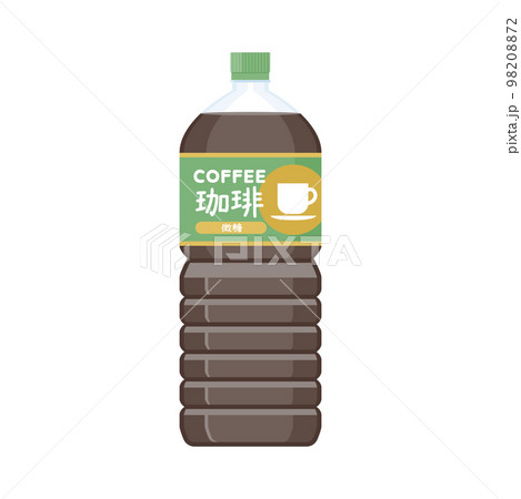 ペットボトルのコーヒー(微糖) 98208872