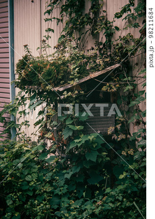 廃墟　廃屋　廃れた風景　 98211684