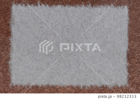 和紙のフレーム背景素材（えび茶枠） 98212313