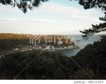 波浮港見晴台からの景色 98212924