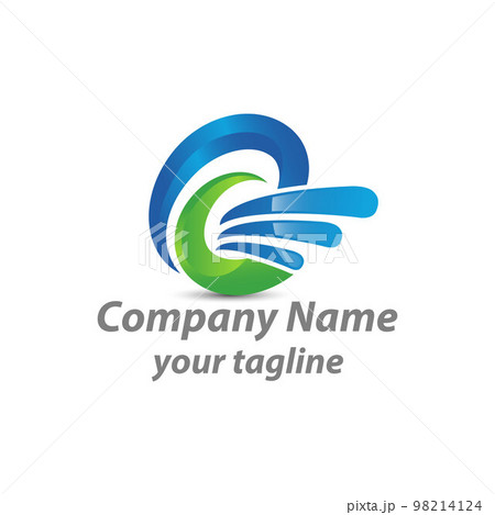 Creative logo design for company and Unique symbol with air fan. Creative logo design for company and Unique symbol with air fan. 98214124