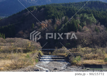 大糸線 横川橋梁 98215772