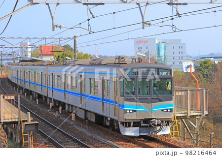 名鉄豊田線を走る名古屋市交通局N3000形電車の風景 名鉄豊田線を走る名古屋市交通局N3000形電車の風景 98216464