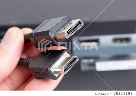 モニター接続用端子（HDMIとDisplayPort） 98221198
