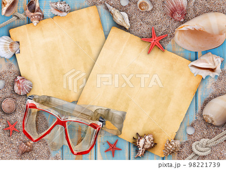 Summer frame Summer frame 98221739