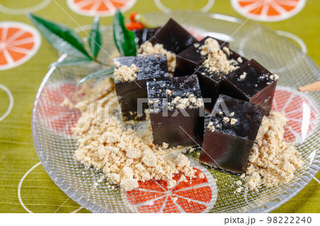 黒豆寒天きな粉添え 黒豆寒天きな粉添え 98222240