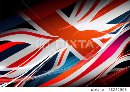 Union Jack abstract for Background 98222908