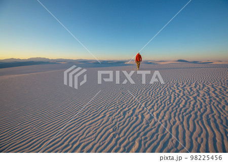 Hike in White sand Hike in White sand 98225456