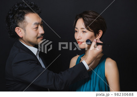 ヘアメイク 撮影 ヘアメイク 撮影 98230688