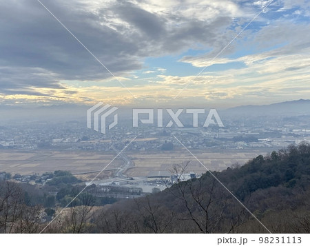 みかも山から佐野市街を望む みかも山から佐野市街を望む 98231113