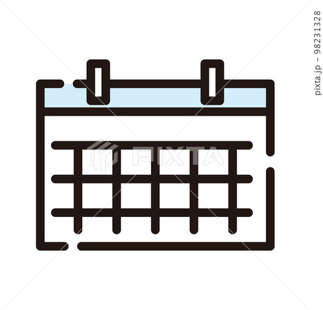 カレンダー　アイコン 98231328