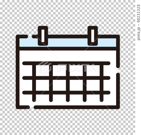 カレンダー　アイコン 98231328