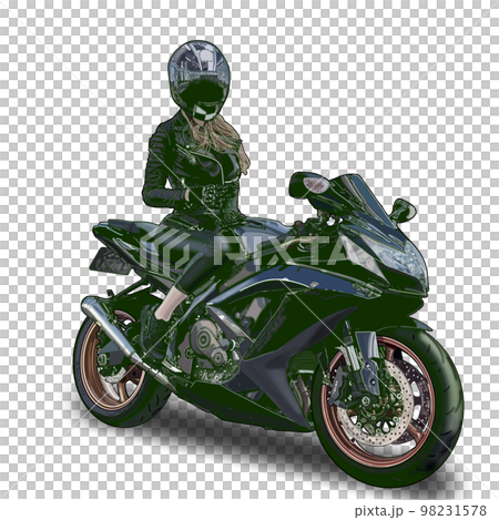 摩托摩托機車少女女背景 摩托摩托機車少女女背景 98231578