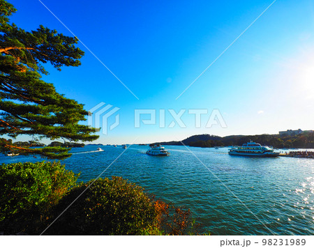 日本三景・松島の島巡り観光船 98231989