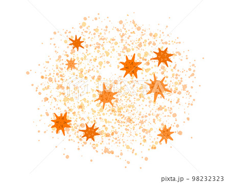 花粉の粒子 花粉の粒子 98232323
