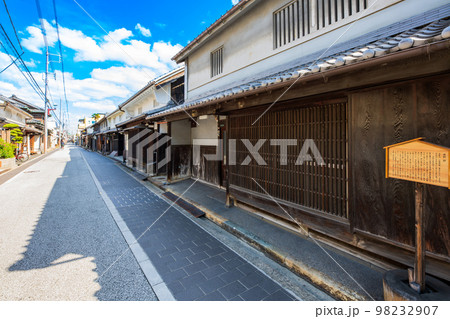 大阪 岸和田 旧紀州街道の町並み 大阪 岸和田 旧紀州街道の町並み 98232907