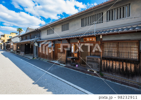 大阪 岸和田 旧紀州街道の町並み 大阪 岸和田 旧紀州街道の町並み 98232911