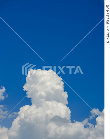猛暑の夏_入道雲のイメージ 猛暑の夏_入道雲のイメージ 98233400