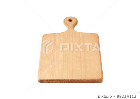 wooden cutting board isolated on white background. wooden cutting board isolated on white background. 98234112