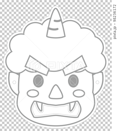 節分の鬼のお面 98236172