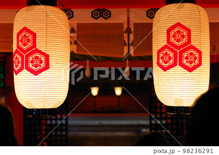 厳島神社 提灯 98236291