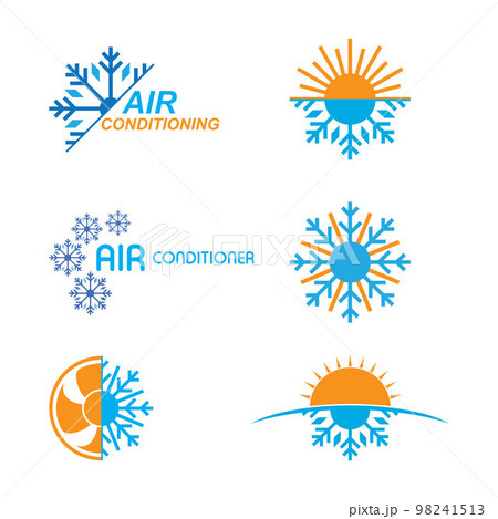 Air conditioner logo icon 98241513