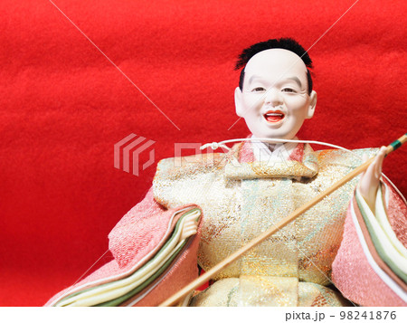 雛人形の仕丁（笑い上戸） 98241876