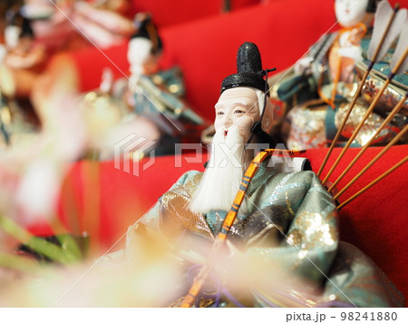 雛人形の随臣(左大臣・左近) 雛人形の随臣(左大臣・左近) 98241880