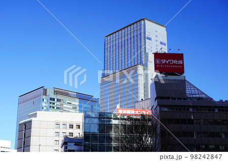 東京 日本橋諸町のオフィス街 東京 日本橋諸町のオフィス街 98242847
