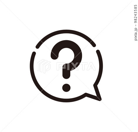 ？　疑問　アイコン 98243585