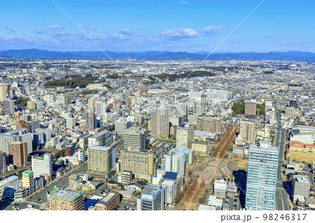 浜松市 アクトタワーから眺める浜松市街(三方ヶ原方面) 浜松市 アクトタワーから眺める浜松市街(三方ヶ原方面) 98246317