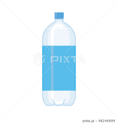 無地の2L炭酸飲料のペットボトル 98246899