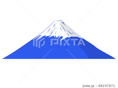 日本で一番標高の高い山の富士山 日本で一番標高の高い山の富士山 98247971