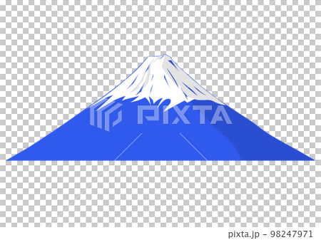 日本で一番標高の高い山の富士山 日本で一番標高の高い山の富士山 98247971