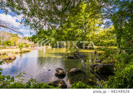 小野泉水公園 (公園内風景)「平安時代の絶世の美女“小野小町”ゆかりの公園」観光名所 小野泉水公園 (公園内風景)「平安時代の絶世の美女“小野小町”ゆかりの公園」観光名所 98248926