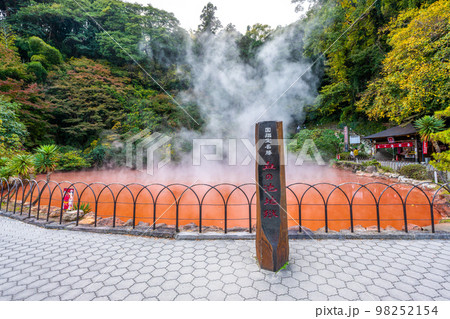 別府地獄めぐり　血の池地獄 98252154