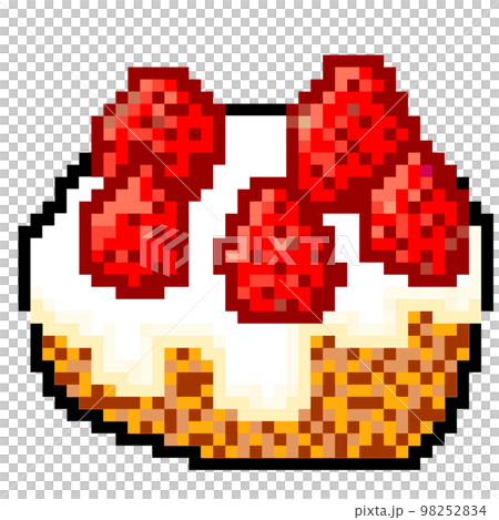 ドット絵ケーキ 98252834