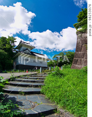 仙台城址(大手門跡と隅櫓)【仙台市青葉区】 仙台城址(大手門跡と隅櫓)【仙台市青葉区】 98253076