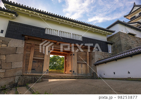 福島 白河小峰城 前御門 福島 白河小峰城 前御門 98253877