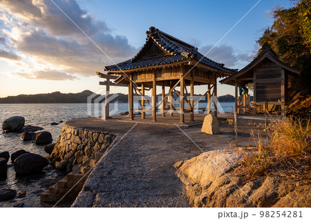 白石龍神社 - 夕景 98254281