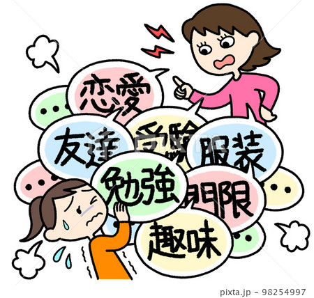 子供に自分の理想を押し付ける親 98254997