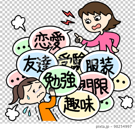 子供に自分の理想を押し付ける親 98254997