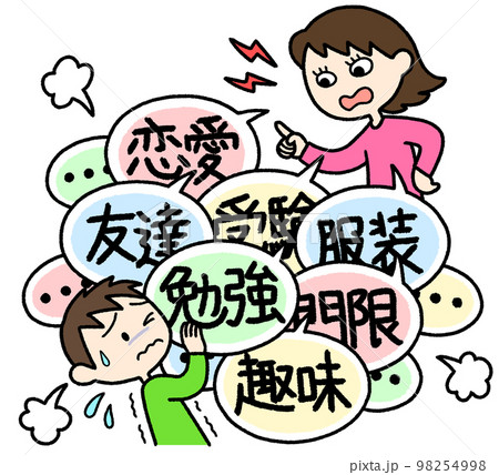 子供に自分の理想を押し付ける親 子供に自分の理想を押し付ける親 98254998