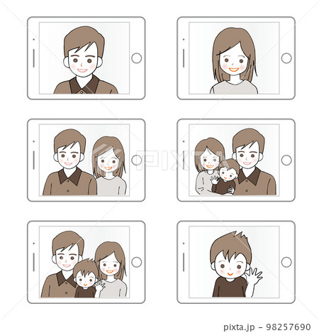 タブレットPCの中の 男女と家族になるまで 98257690