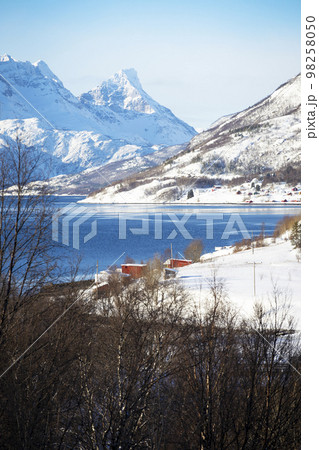 beautiful norwegian landscape beautiful norwegian landscape 98258050