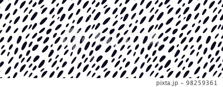 Animal pattern for textile design. Seamless pattern of dalmatian or cow spots. Natural textures. Animal pattern for textile design. Seamless pattern of dalmatian or cow spots. Natural textures. 98259361