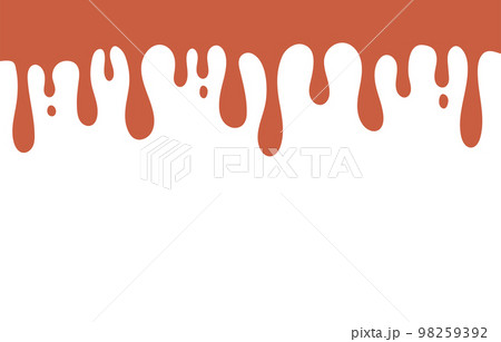 Abstract background with liquid caramel or melted toffee, chocolate sauce splash. Current liquid inks. Vector illustration 98259392
